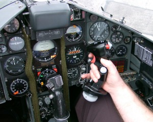 Inside the Hawk cockpit