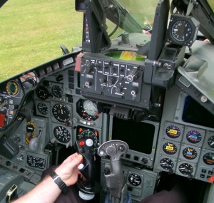 Inside the Tornado cockpit